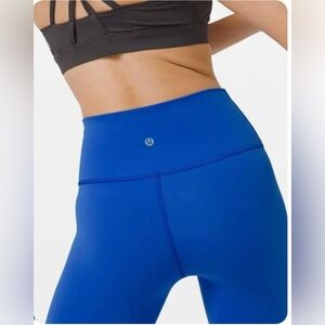 Lululemon Align High-Rise Leggings Size 6 Royal Blue 28”